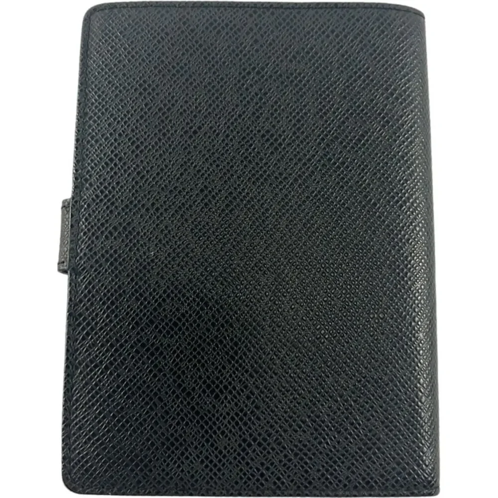 LOUIS VUITTON Vintage Taïga‎ Small Ring Diary/ Agenda Cover